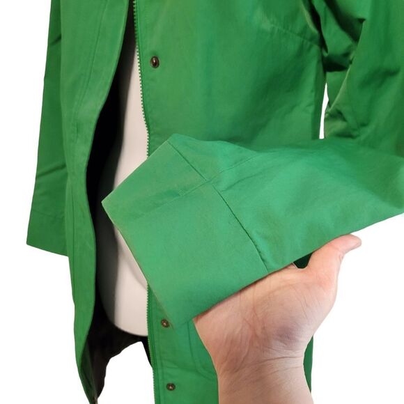Y2K Urban Behavior Green Long Jacket Size: Small - Picture 5 of 6